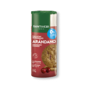 Bolachas Integrais com Arandos Vermelhos