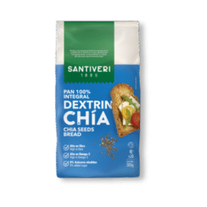 Pão Dextrin integral com sementes de chia