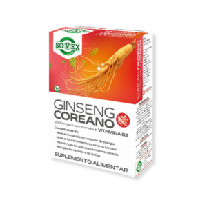 Ginseng Coreano 2000mg + Vitamina B2
