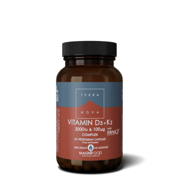 Vitamin D3 + K2 | 2000UI & 100mcg