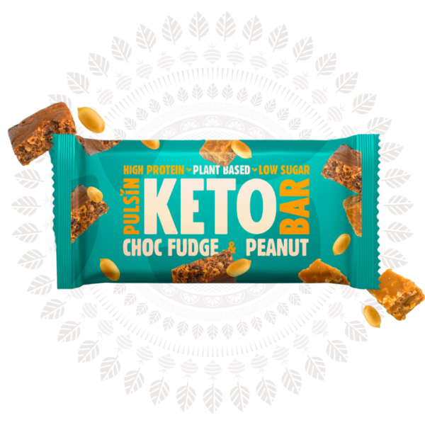 Pulsin Keto Bar Choc Fudge & Peanut