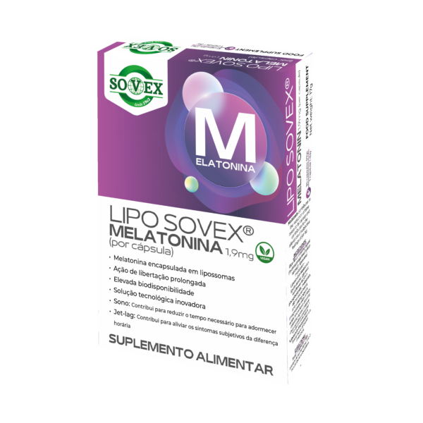 LIPO SOVEX® MELATONINA 1,9mg (por cápsula)