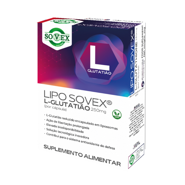 LIPO SOVEX® L-GLUTATIÃO 250mg (por cápsula)