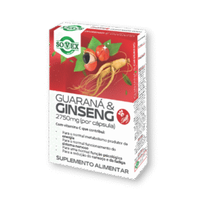 Guaraná e Ginseng 2000mg