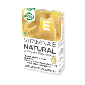 Vitamina E natural 268mg (400 UI)